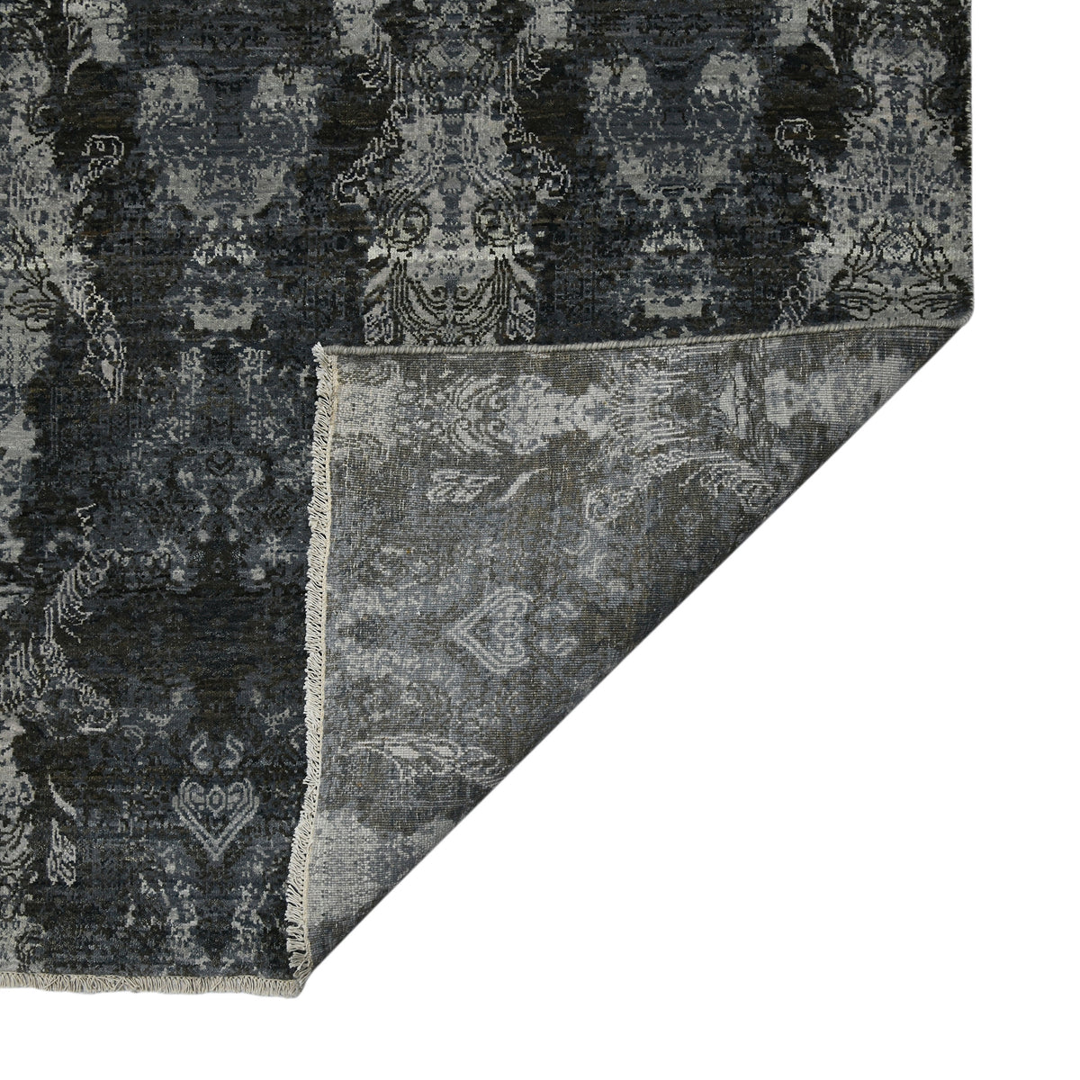 Amer Kohinoor KOH-11 Platinum area rug - back view