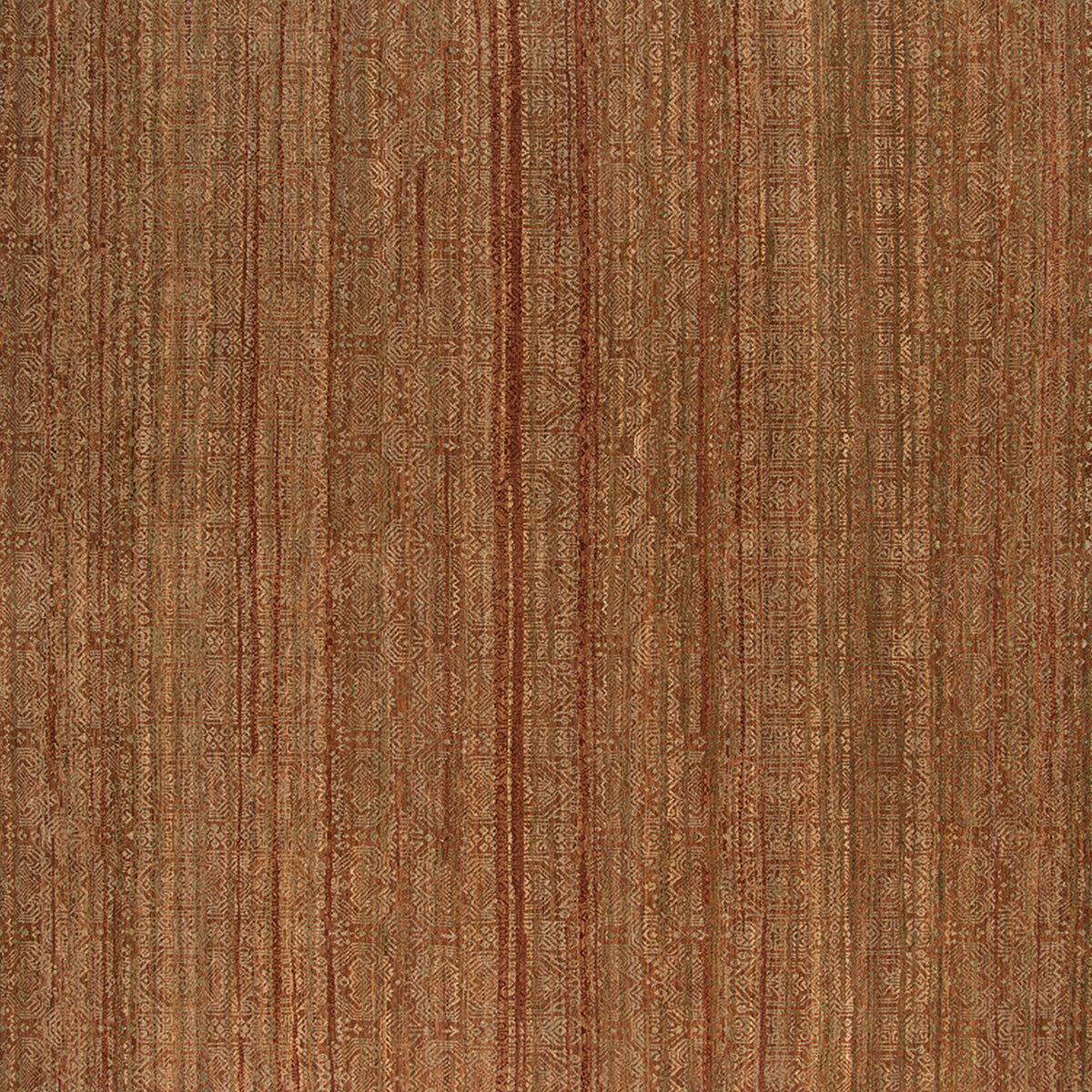 Amer Kohinoor KOH-3 Orange Rust area rug - color swatch view