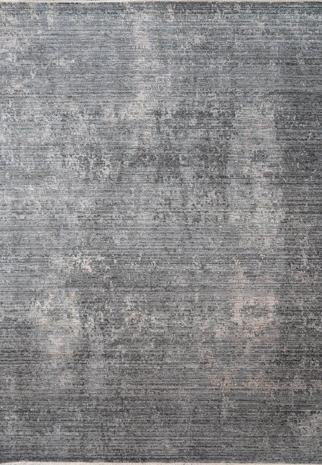 Dynamic Rugs Kyra 13707 Power Loomed Modern Grey/Navy Rug