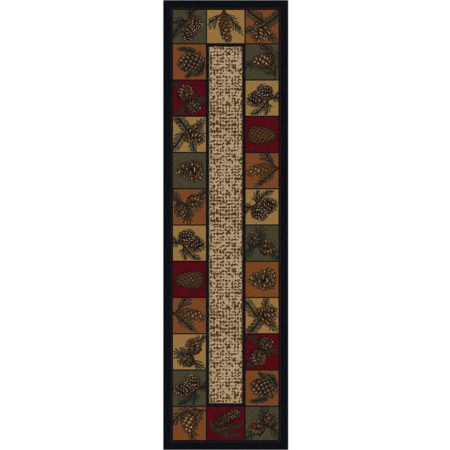 American Dakota Kindred Cones OKA Rustic Rug