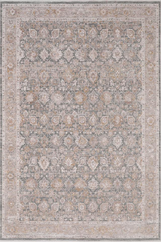 Dynamic Rugs Lara 14621 Power Loomed Traditional Beige/Grey/Cream Rug