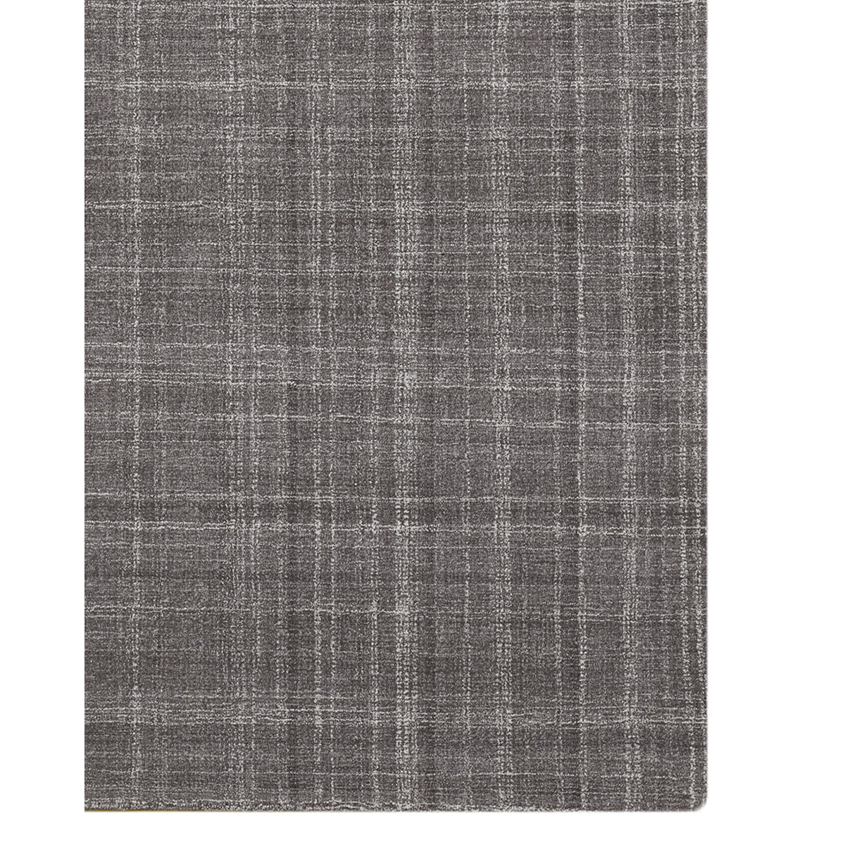 Amer Laurel LAU-5 Graphite area rug - corner view