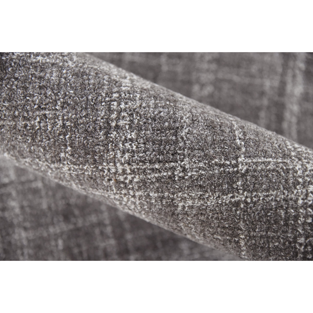 Amer Laurel LAU-5 Graphite area rug - color swatch view