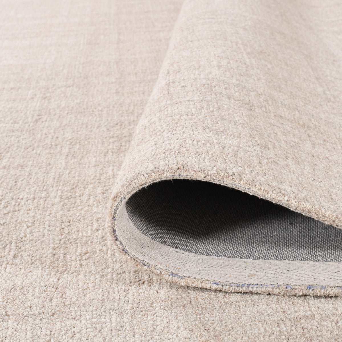 Amer Laurel LAU-7 Champagne area rug - rolled view