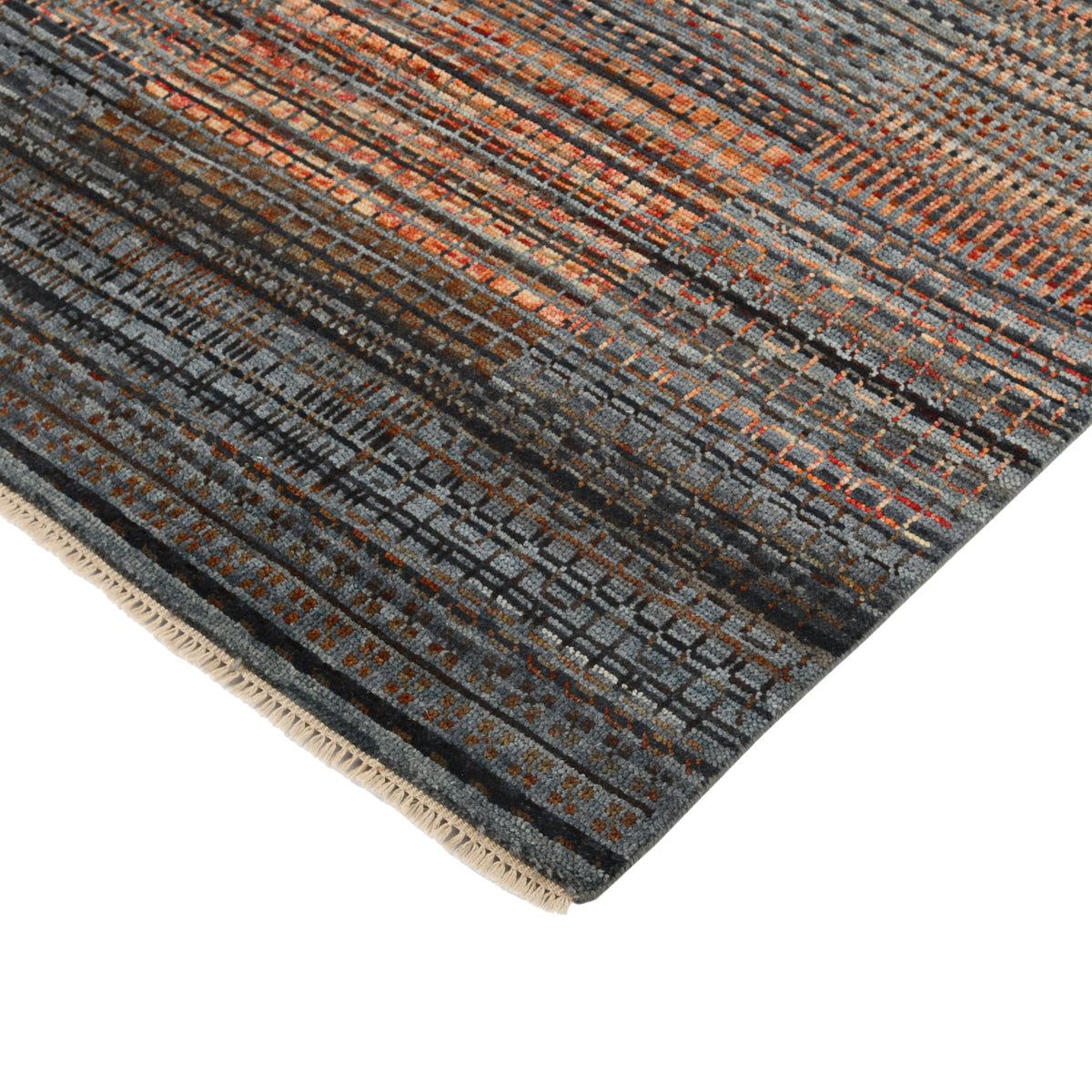 Amer Legacy LEG-15 Brick Red area rug - corner view