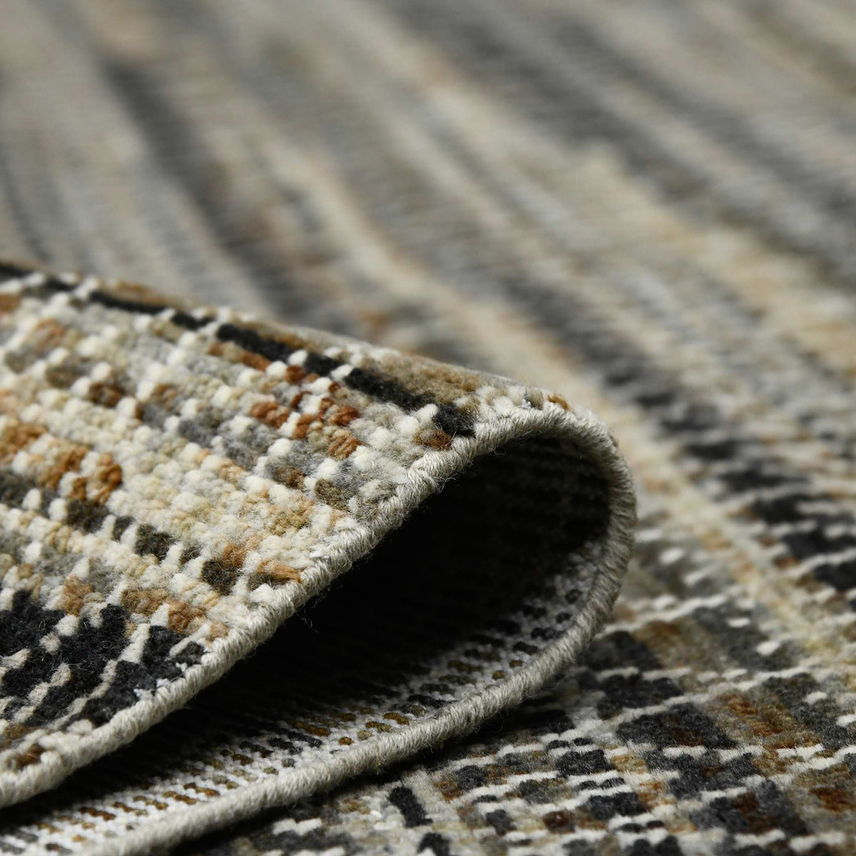 Amer Legacy LEG-7 Cooper Gray area rug - rolled view