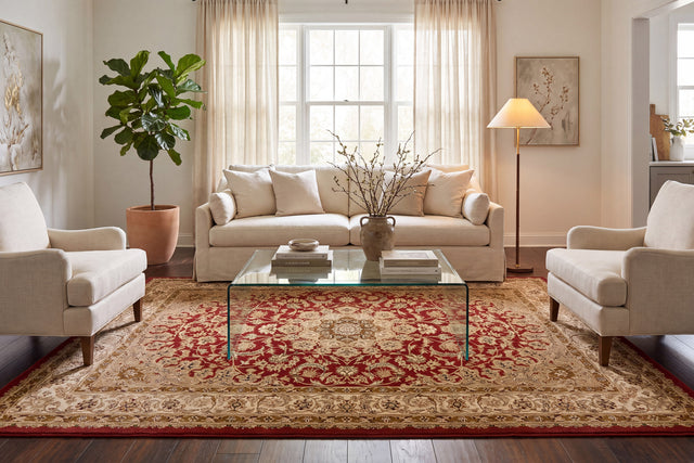 Dynamic Rugs Legacy 58000 Red Rugs - room scene