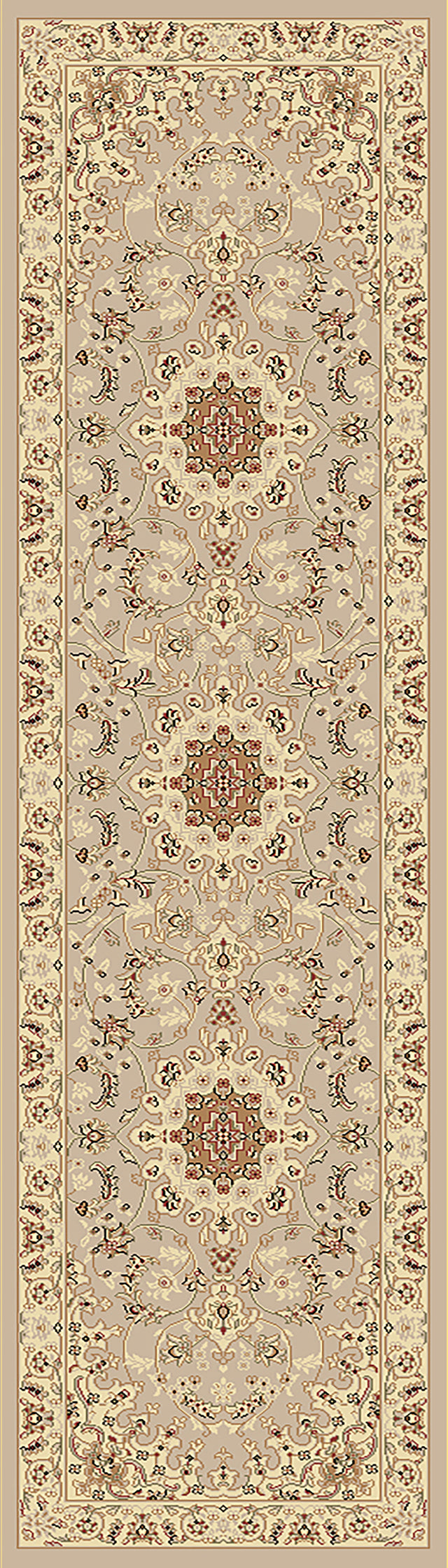 Dynamic Rugs Legacy 58000 Gold Rugs - runner view