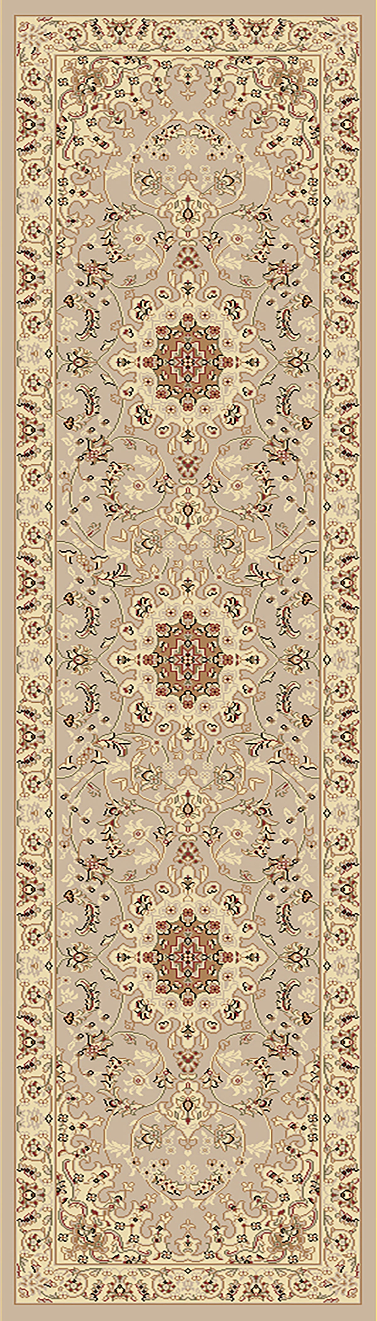 Dynamic Rugs Legacy 58000 Gold Rugs - runner view