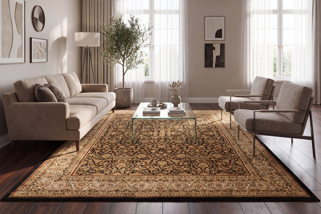 Dynamic Rugs Legacy 58004 Black Rugs - room scene