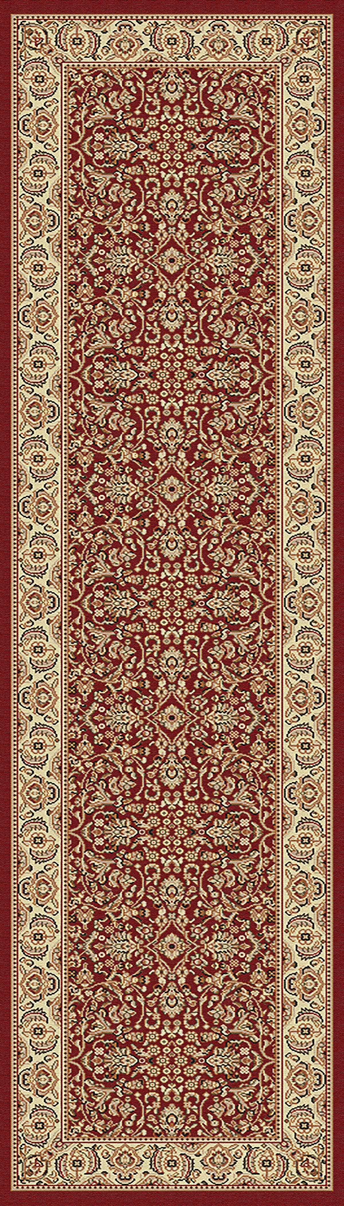 Dynamic Rugs Legacy 58004 Red Rugs - runner view