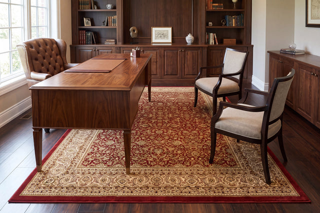 Dynamic Rugs Legacy 58004 Red Rugs - room scene