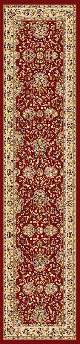 Dynamic Rugs Legacy 58019 Red Rugs - runner view