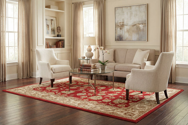 Dynamic Rugs Legacy 58020 Red Rugs - room scene