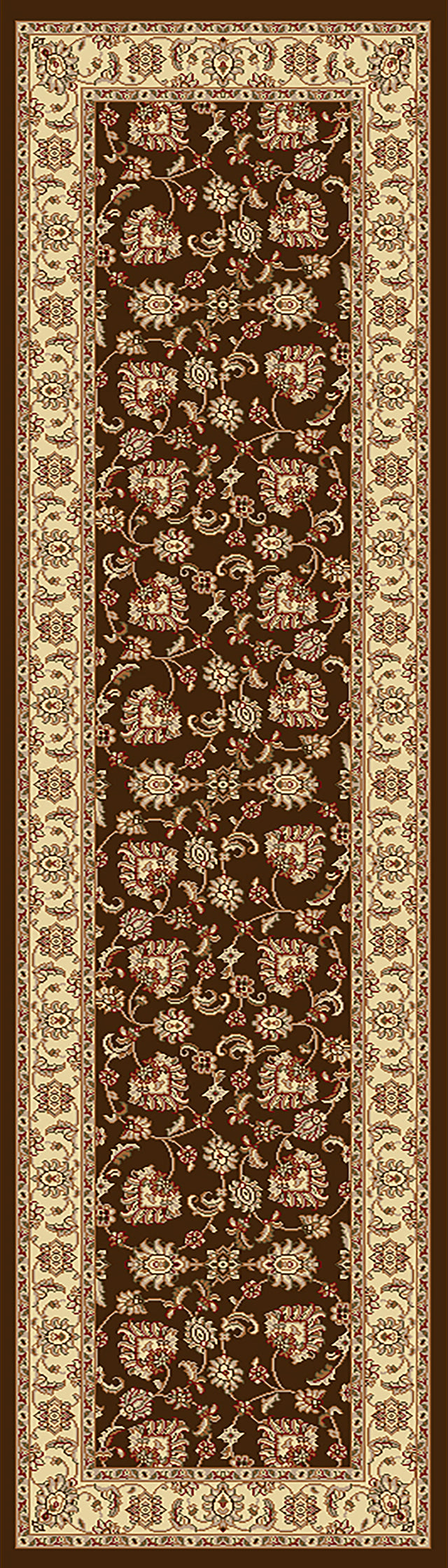 Dynamic Rugs Legacy 58020 Brown Rugs - runner view
