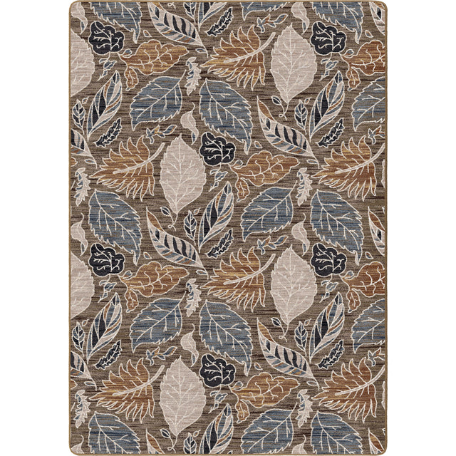 American Dakota Leaves Suede Rug