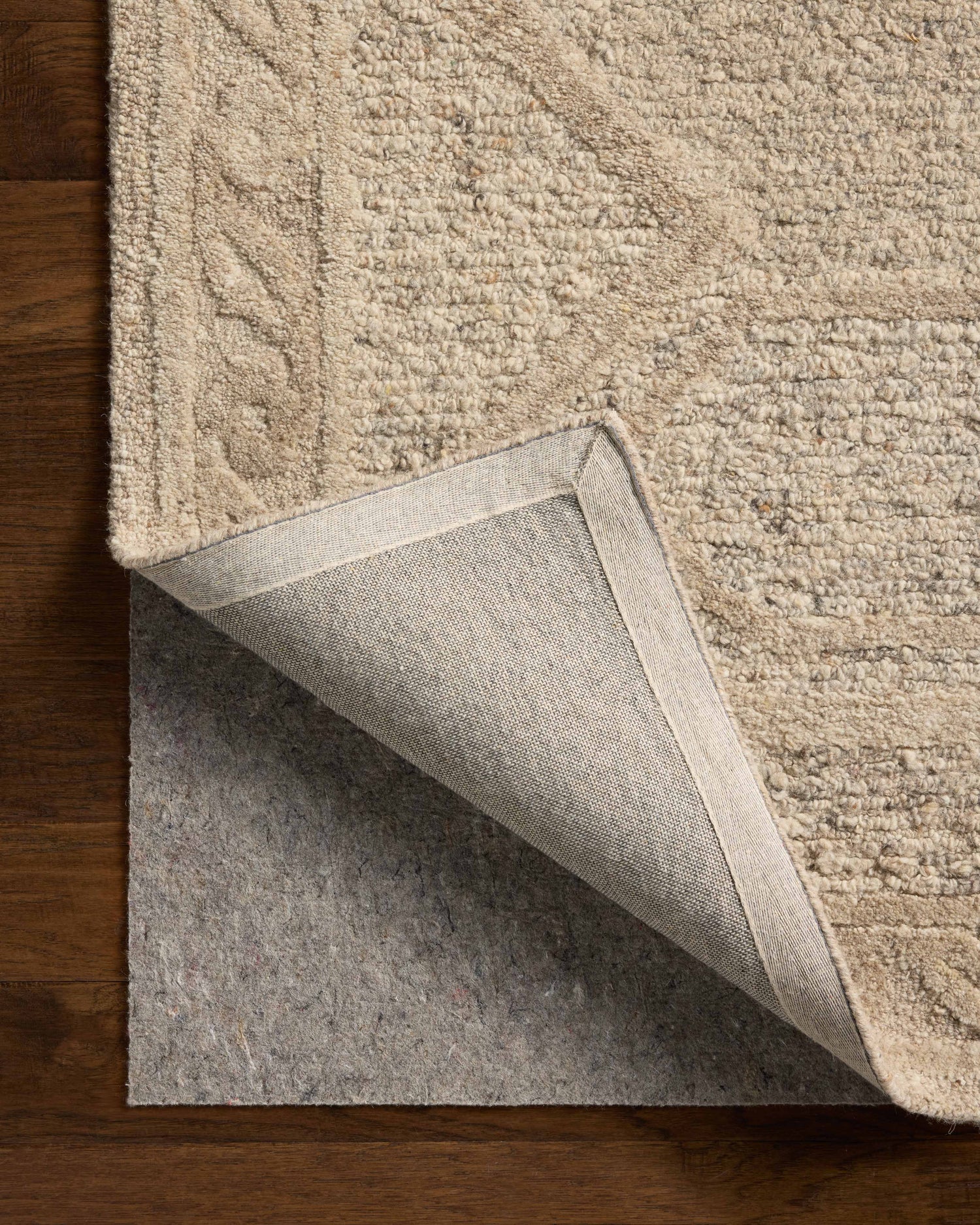 Loloi Mabel MBL-01 Traditional Hand Tufted Stone, Sand Rug