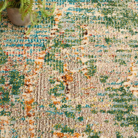 Safavieh Madison Mad457Y Green/Grey Rug.