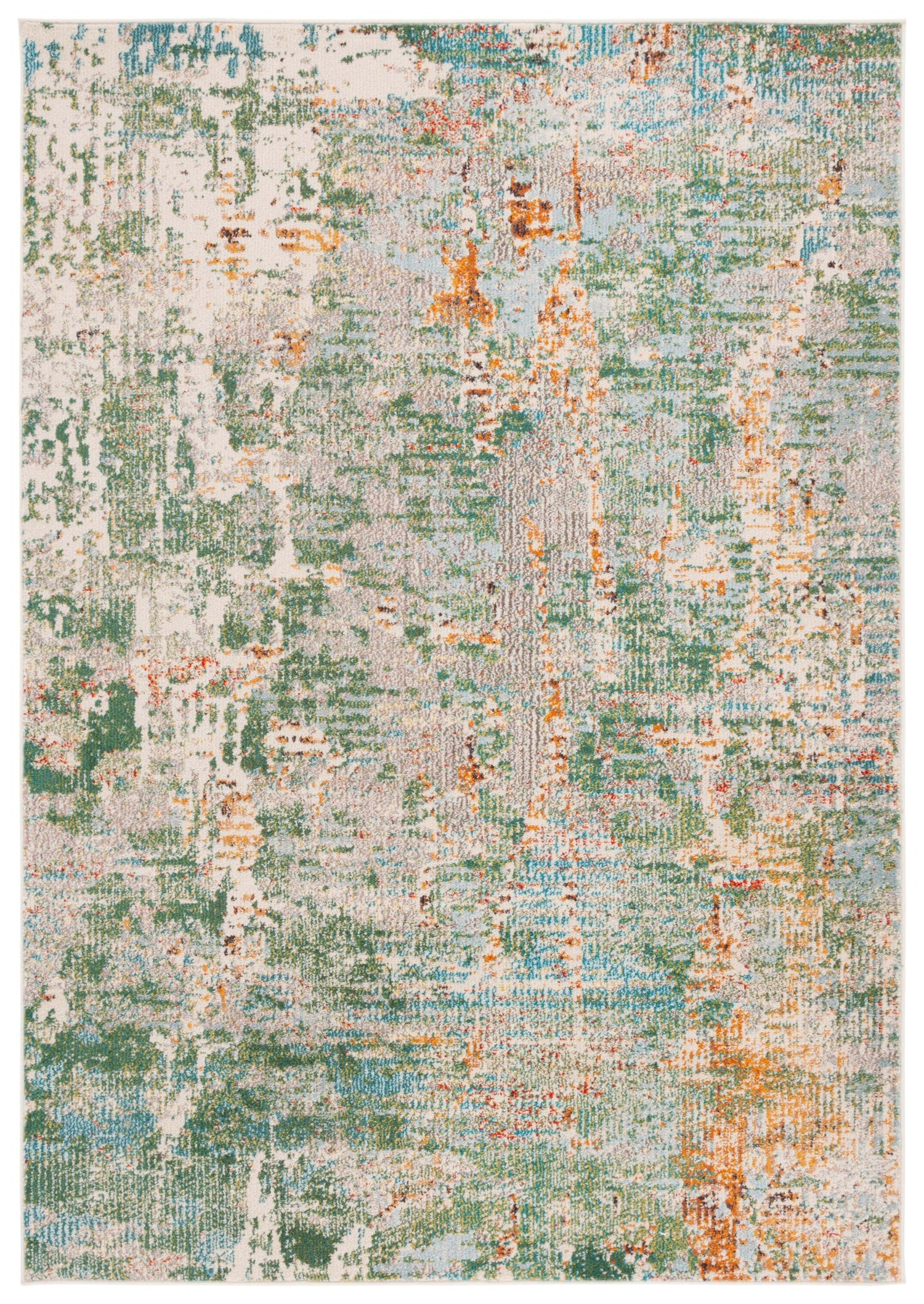 Safavieh Madison Mad457Y Green/Grey Rug.