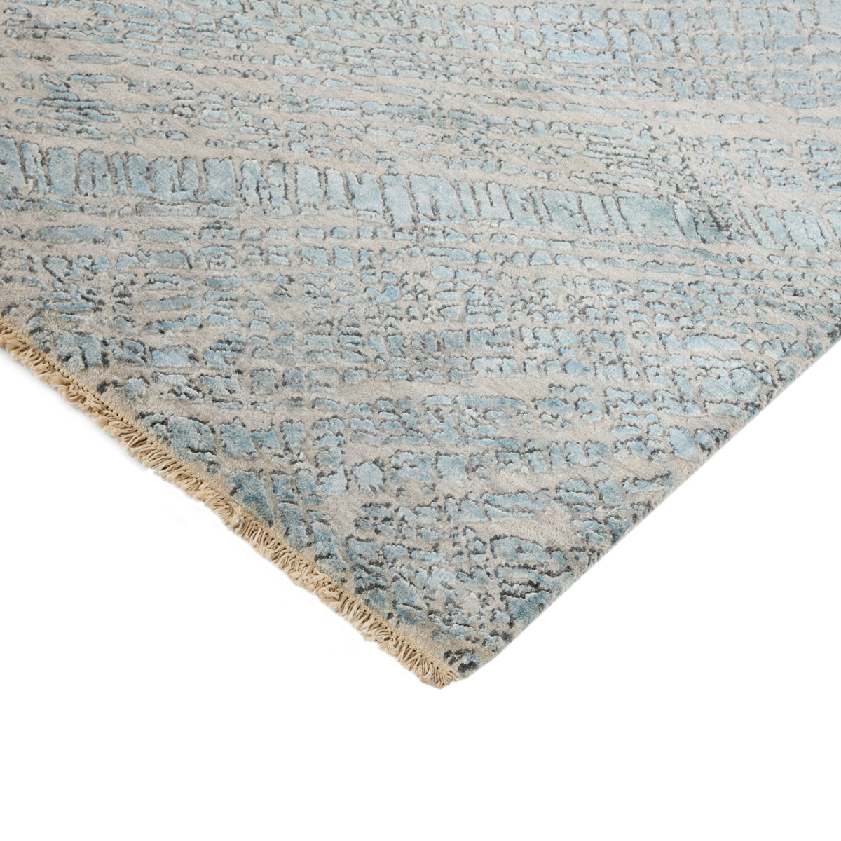 Amer Majestic MAJ-5 Blue area rug - corner view
