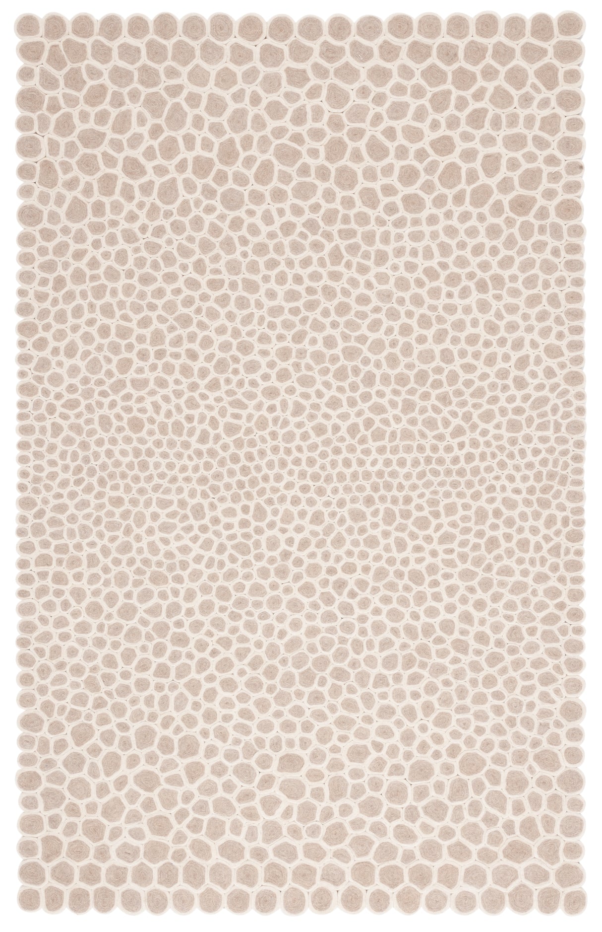 Safavieh Manhattan Man475B Beige/Brown Rug.