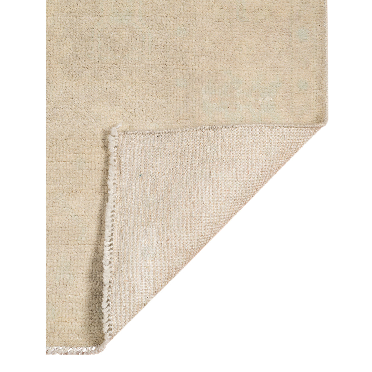 Amer Maya MAYA-6 Light Gray area rug - back view