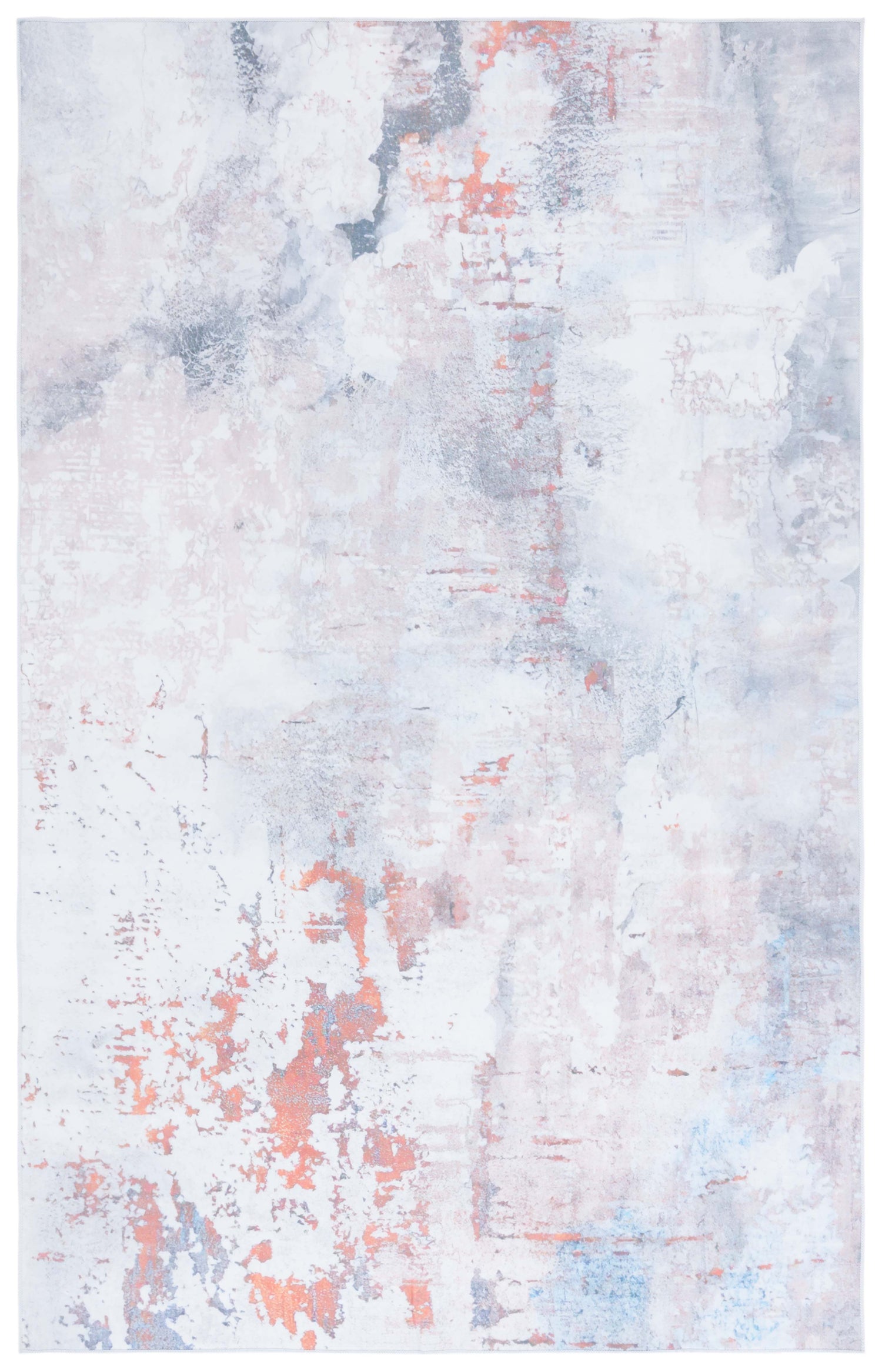 Safavieh Malibu Mbu843A Ivory/Rust Rug.