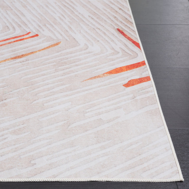 Safavieh Malibu Mbu873B Beige/Rust Rug.