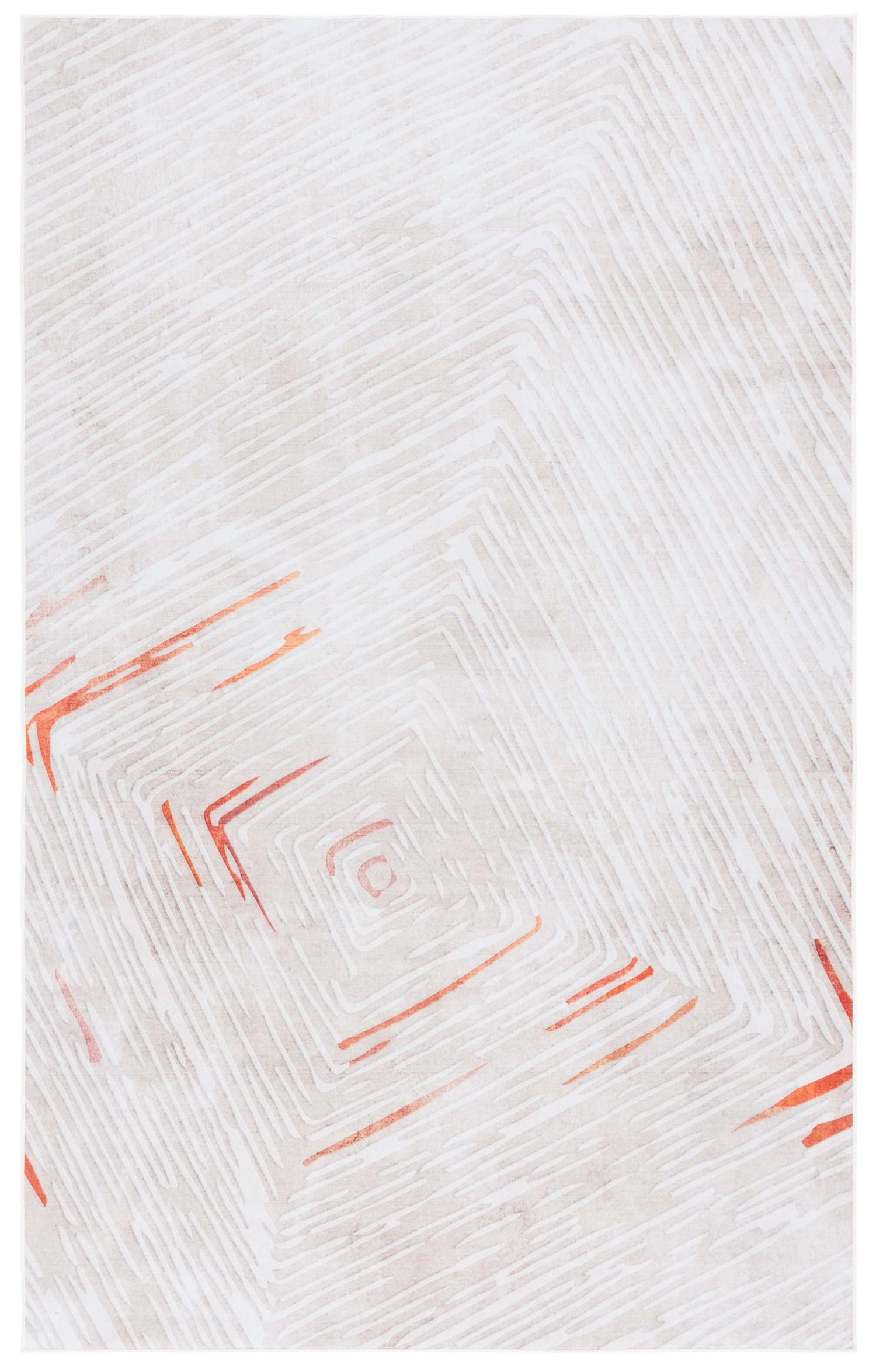 Safavieh Malibu Mbu873B Beige/Rust Rug.