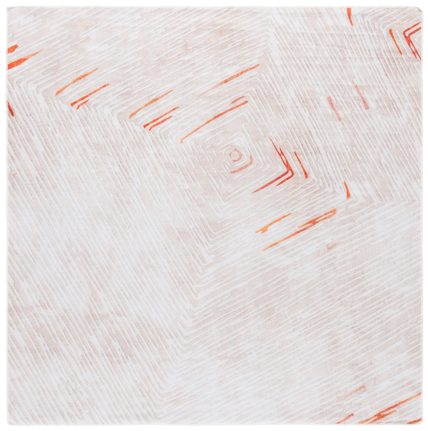 Safavieh Malibu Mbu873B Beige/Rust Rug.