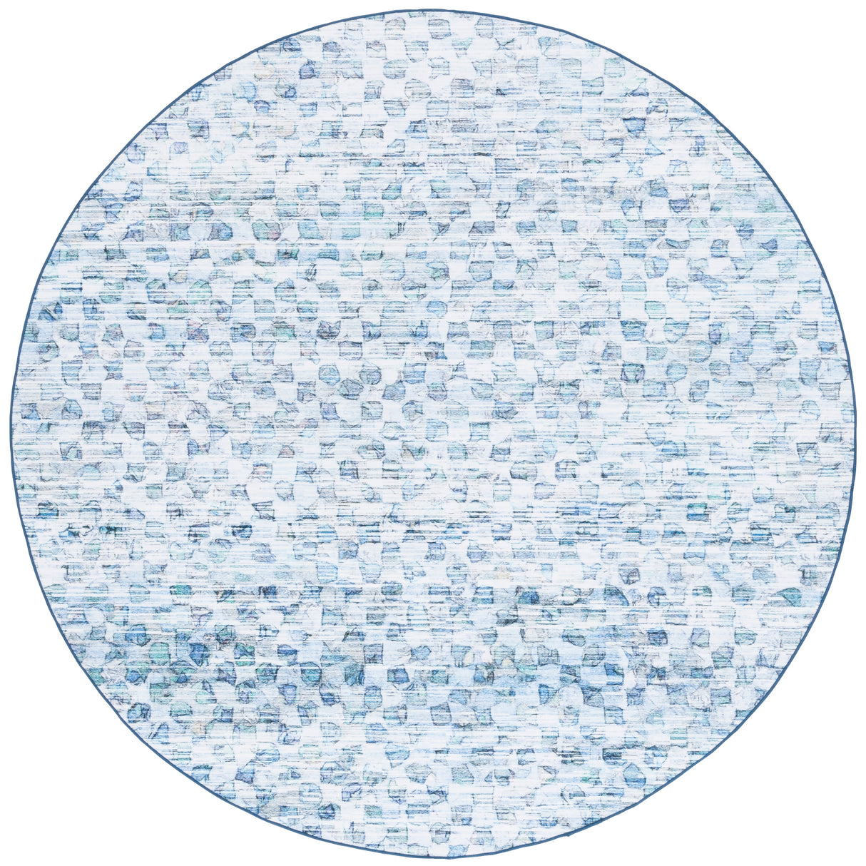 Safavieh Malibu Mbu917F Grey/Aqua Rug.