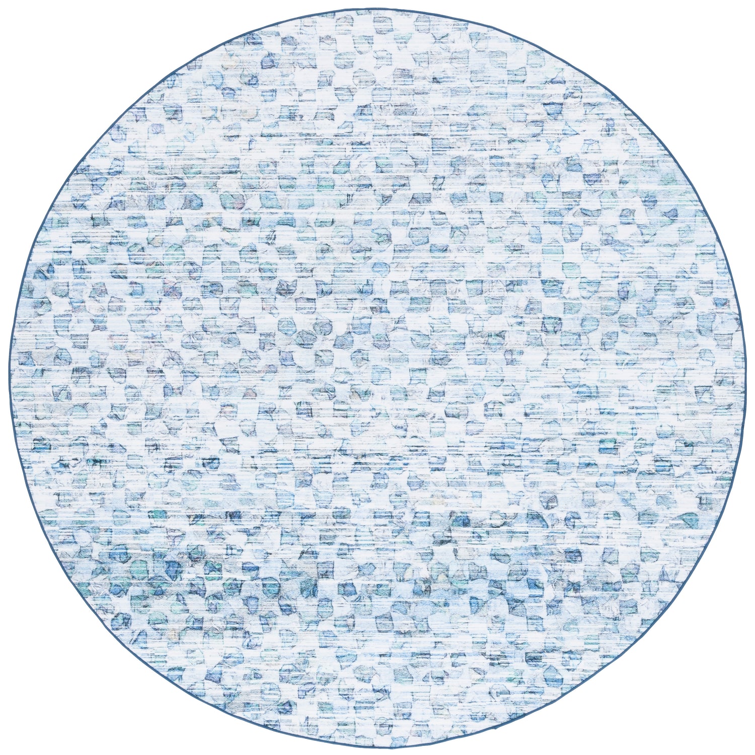 Safavieh Malibu Mbu917F Grey/Aqua Rug.