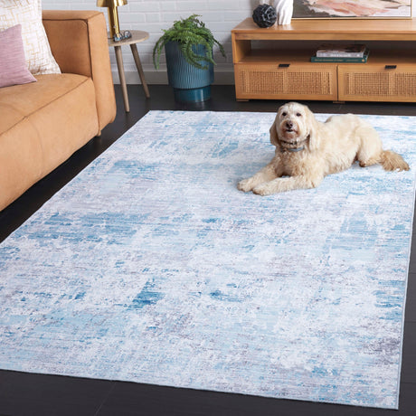 Safavieh Malibu Mbu944F Grey/Light Blue Rug.