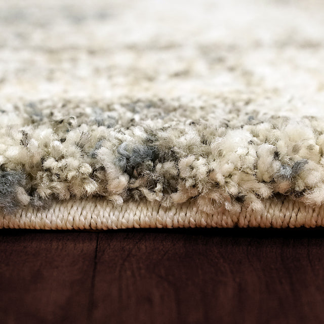 Dynamic Rugs Mehari 23259 Beige / Grey / Blue Rugs - pile detail