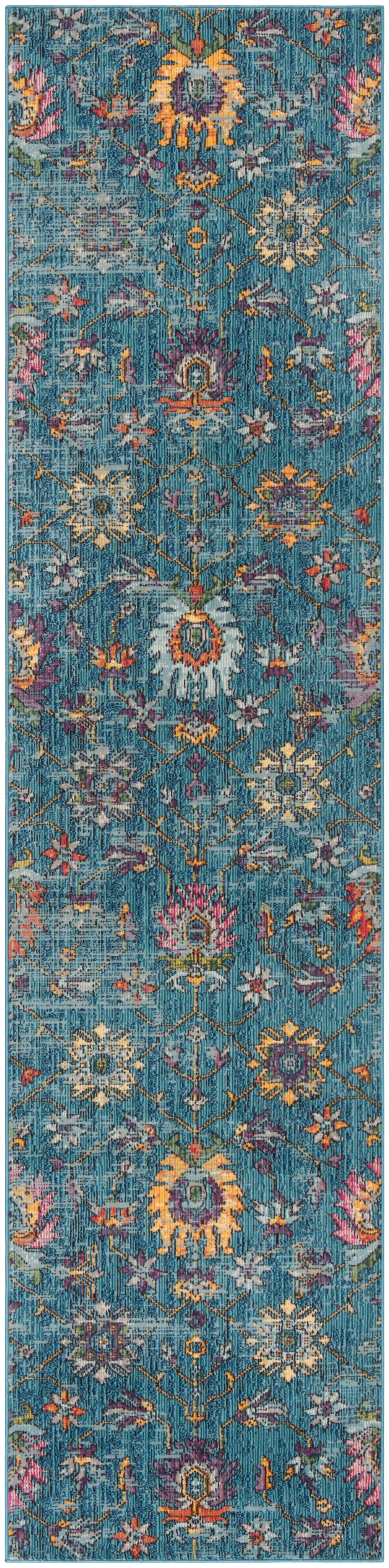 Safavieh Merlot Mer107M Blue/Multi Rug.