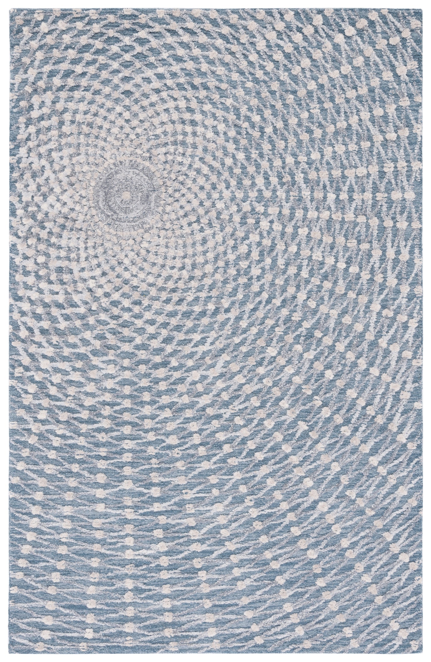 Safavieh Metro Met180F Grey/Beige Rug.