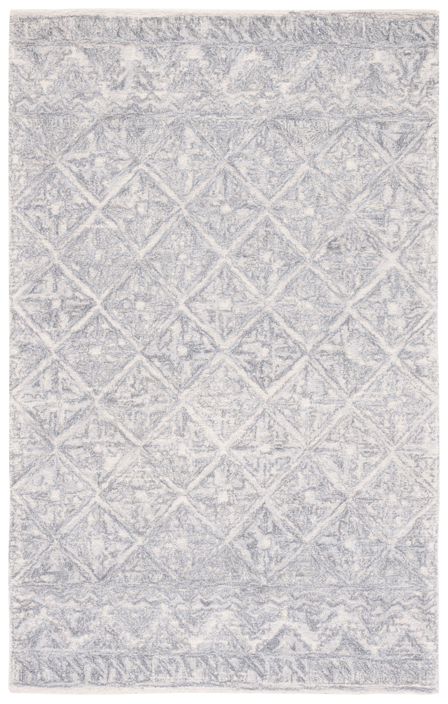 Safavieh Metro Met183F Grey/Ivory Rug.
