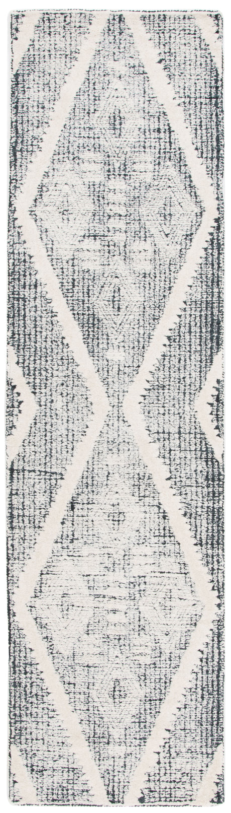 Safavieh Metro Met185Z Black/Ivory Rug.