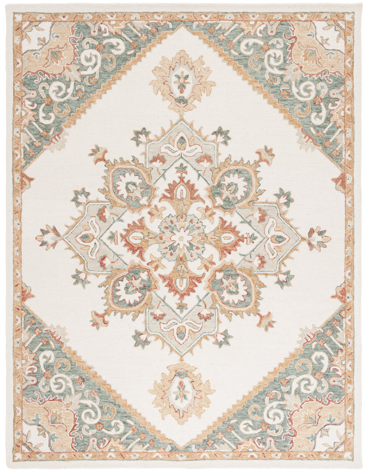 Safavieh Metro Met375A Ivory/Grey Rug.