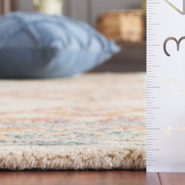 Safavieh Metro Met378B Beige/Rust Rug.