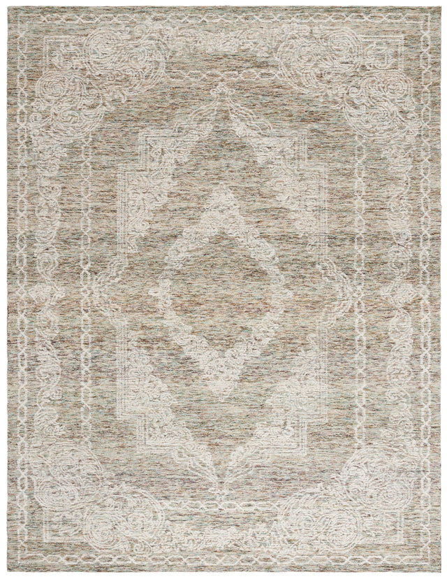 Safavieh Metro Met575J Teal/Ivory Rug.