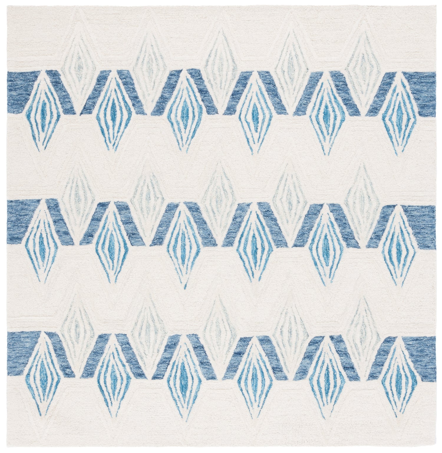 Safavieh Metro Met576A Ivory/Blue Rug.
