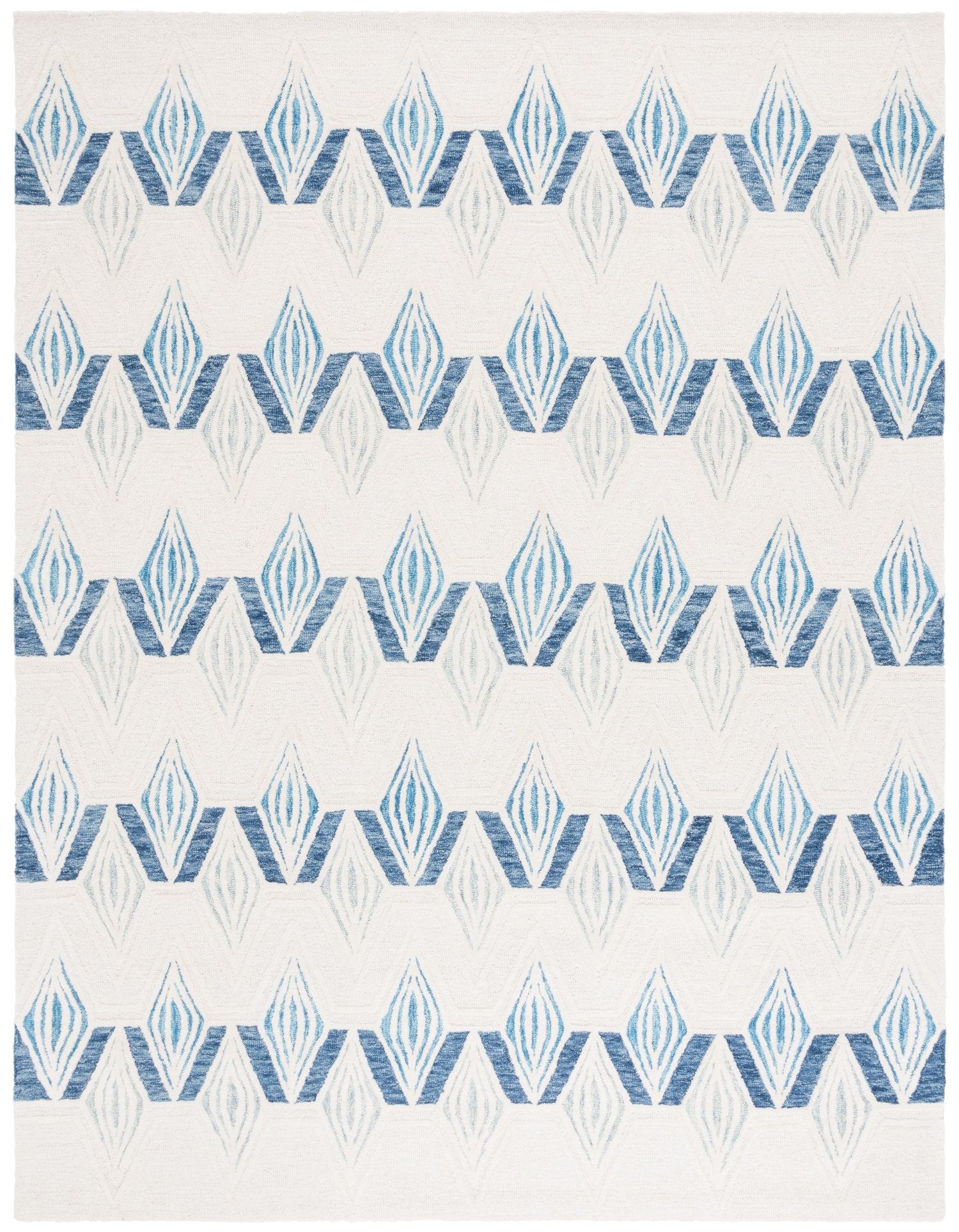 Safavieh Metro Met576A Ivory/Blue Rug.