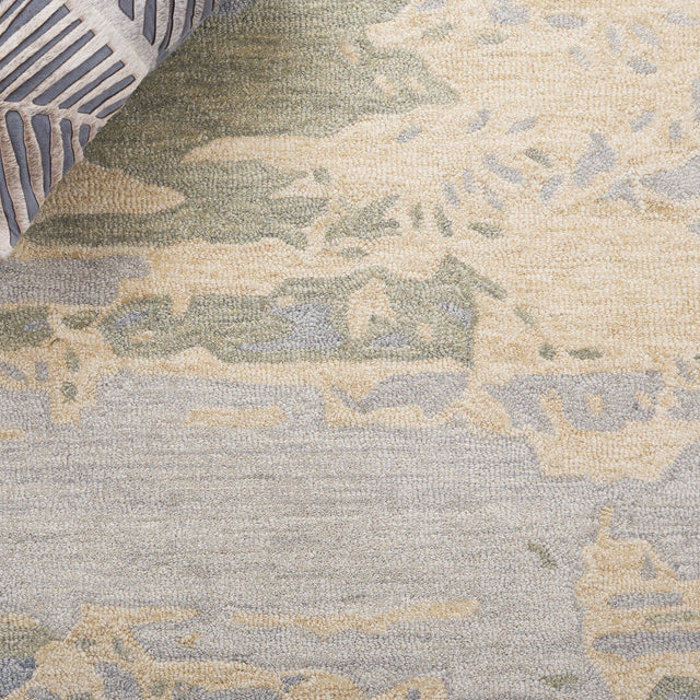 Safavieh Metro Met650F Blue/Ivory Rug.