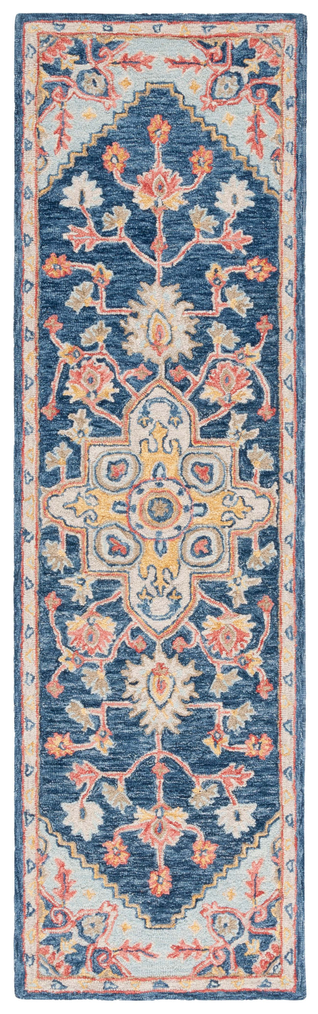 Safavieh Metro Met728N Navy/Beige Rug.