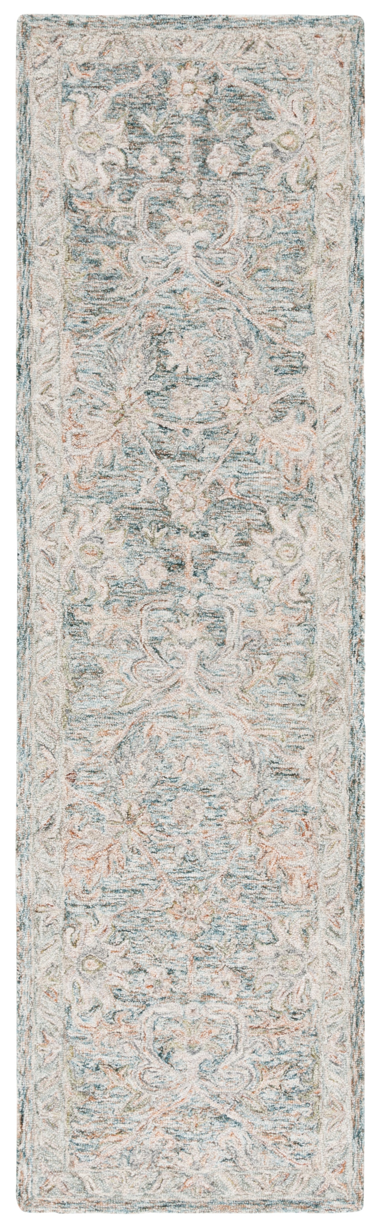 Safavieh Metro Met752J Teal/Green Rug.