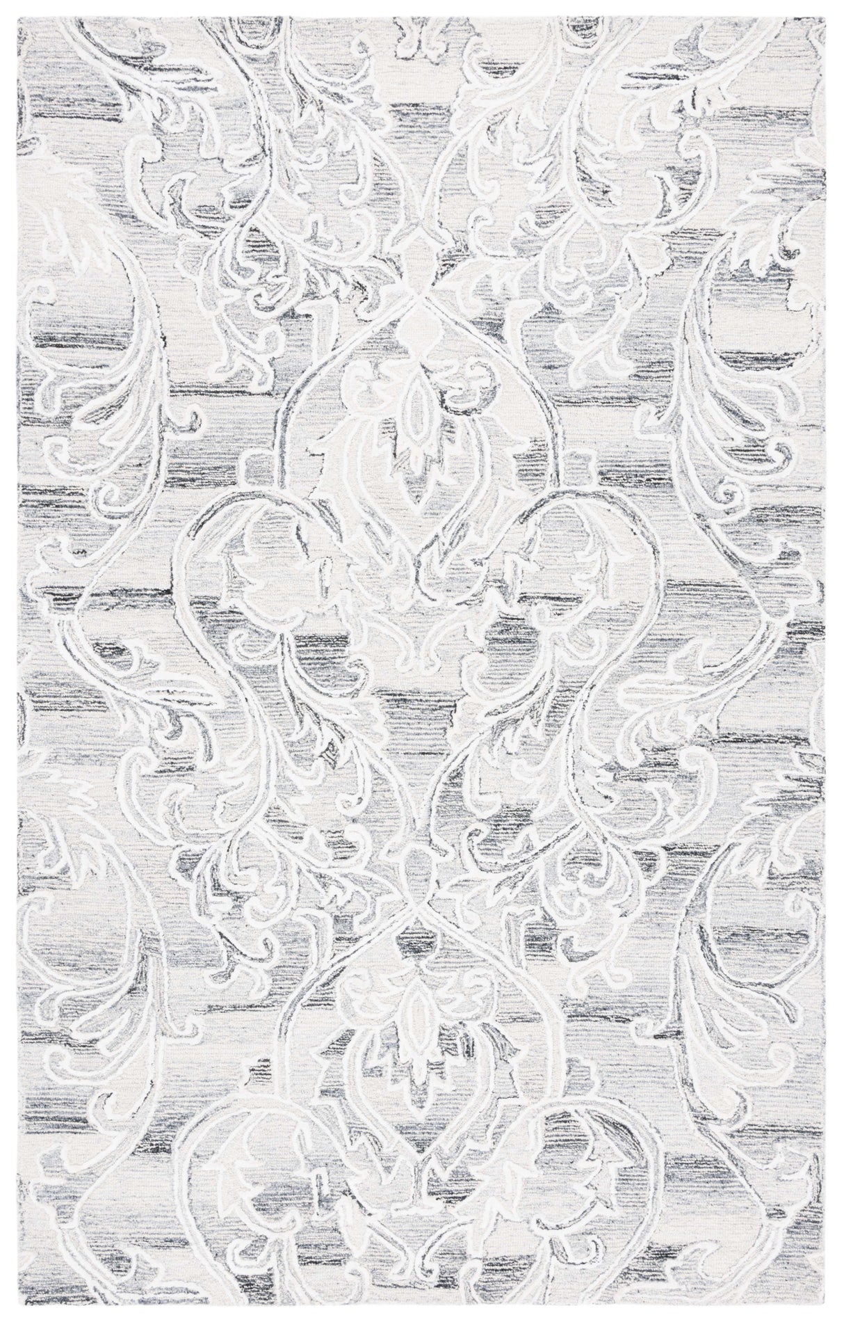 Safavieh Metro Met870F Grey/Ivory Rug.