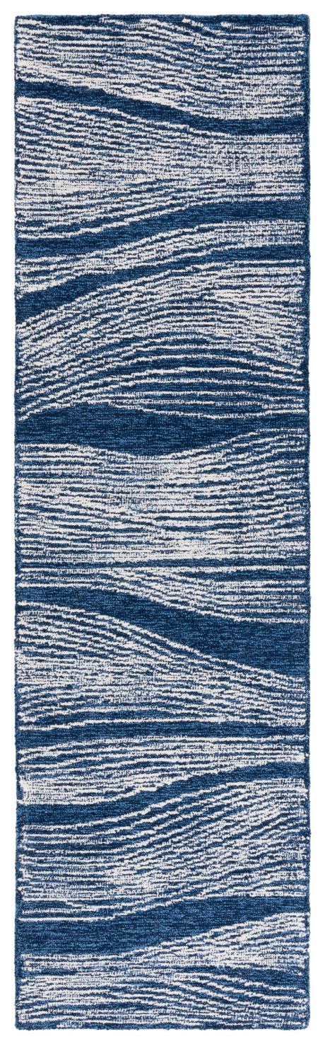 Safavieh Metro Met995N Navy/Ivory Rug.