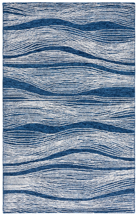 Safavieh Metro Met995N Navy/Ivory Rug.