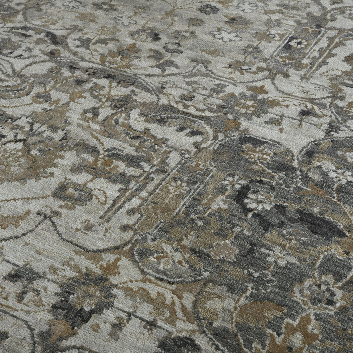 Amer Morgan MGN-1 Pearl area rug - close-up view